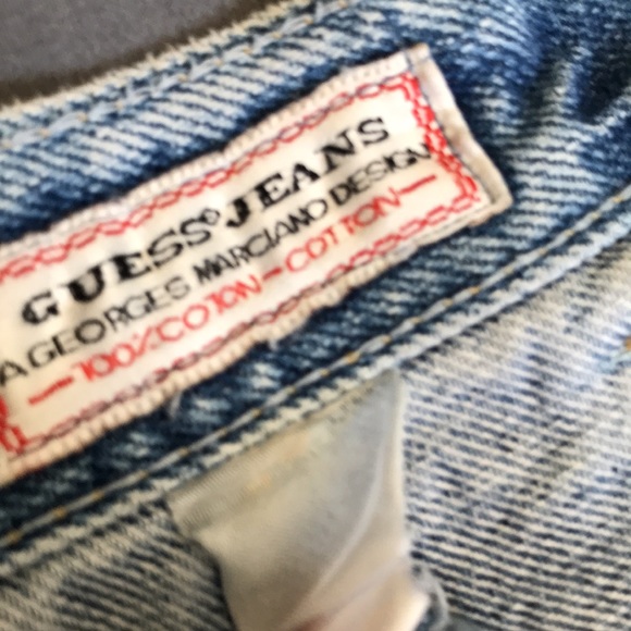 Denim Guess Skirt- Vintage - Picture 6 of 11